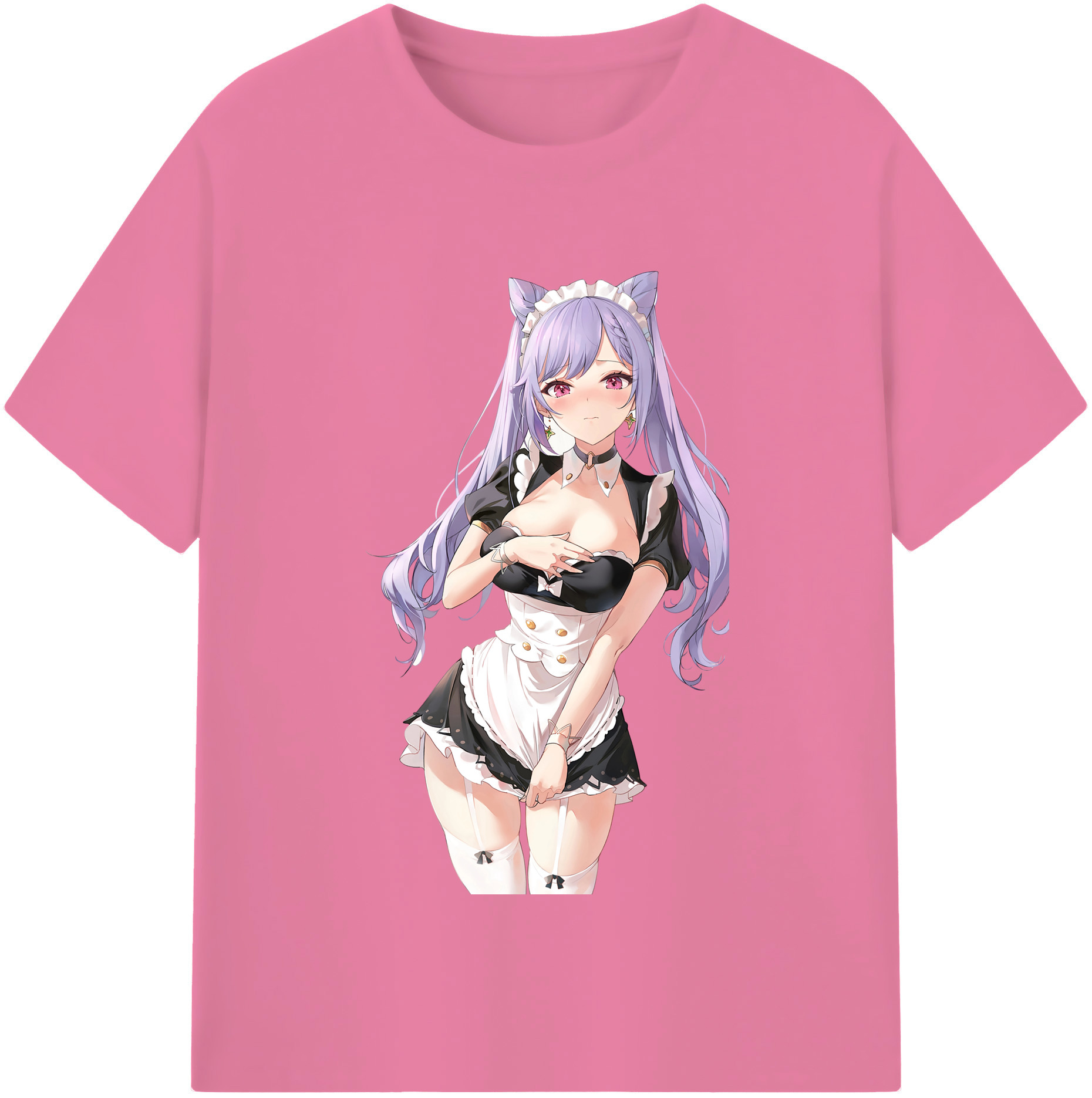 げんし神 刻晴 こくせい genshin Kokusei 綿100％半袖Tシャツ（フロントプリント）